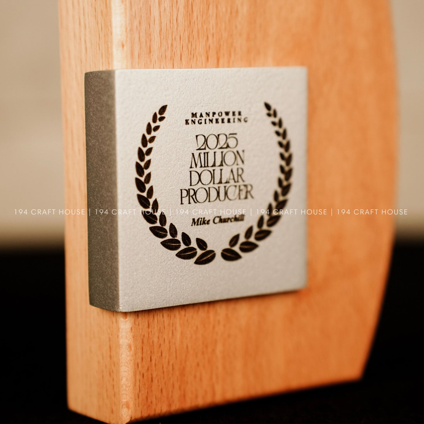 Custom Wooden Trophy & Award Plaque: Personalized Corporate Gifts for Employee Appreciation Gifts, Employee Recognition Gift, Employee Retirement Gifts, Corporate Event Gift for Clients, Event Gifts, End Of Year Gift, Promotion Gifts
