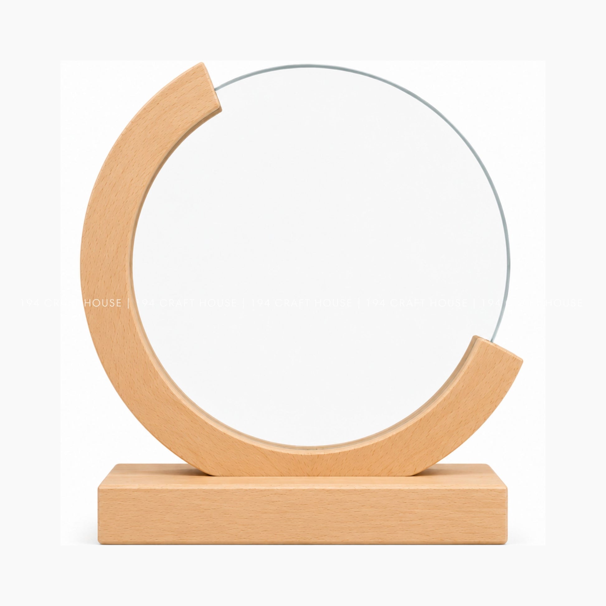 Custom Round Crystal Glass Trophy with Wood Base: Awards Plaques Personalized Corporate Gifts for Employees, Clients, Event Gifts, Appreciation Gifts, Recognition Gifts
