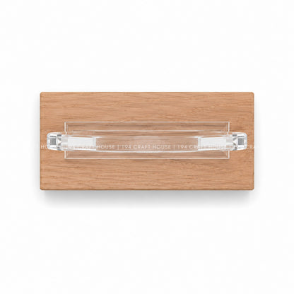 Personalized Crystal Award with Wooden Base: Custom Plaques, Awards and Trophies Corporate Gift for Clients, Employee Recognition Gift, Appreciation Gifts, Company Anniversary Gifts, Achievement Award.