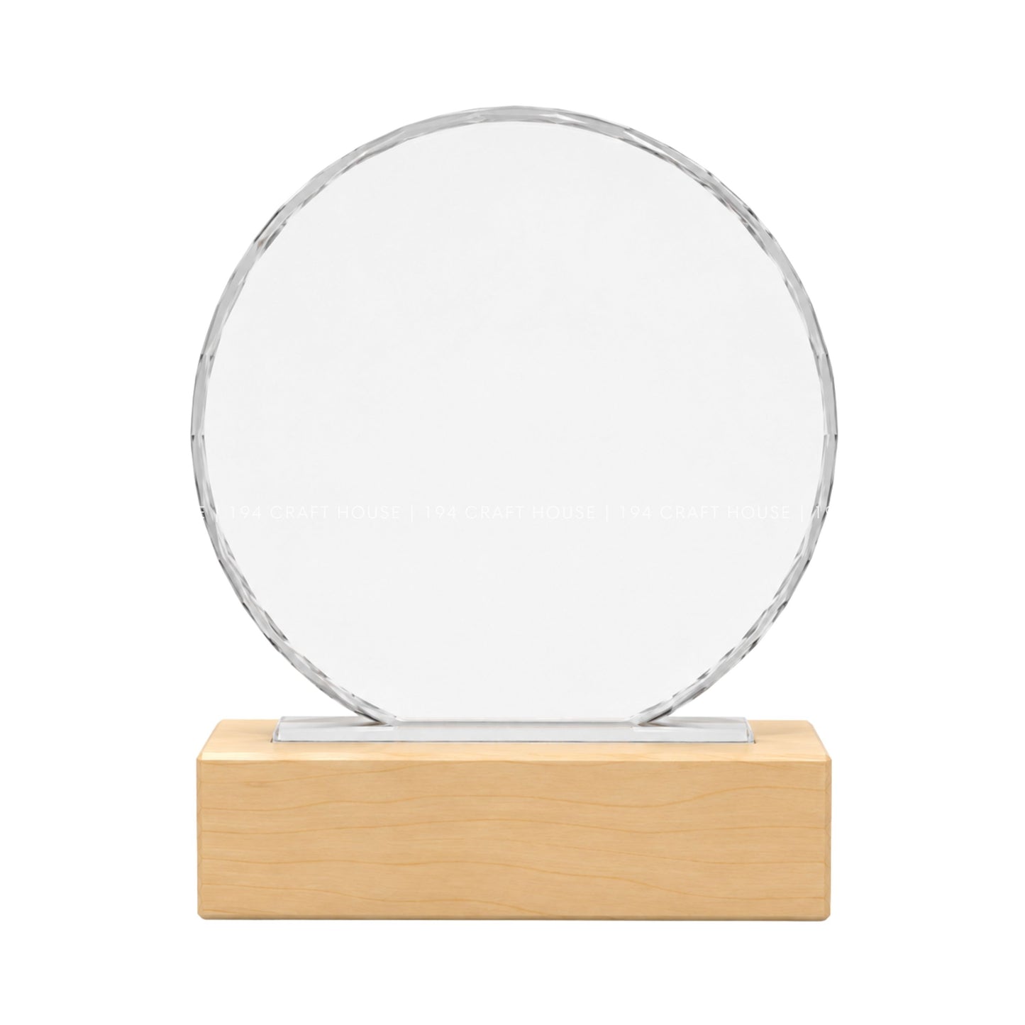 Personalized Crystal Award with Wooden Base: Custom Plaques, Awards and Trophies Corporate Gift for Clients, Employee Recognition Gift, Appreciation Gifts, Company Anniversary Gifts, Achievement Award.