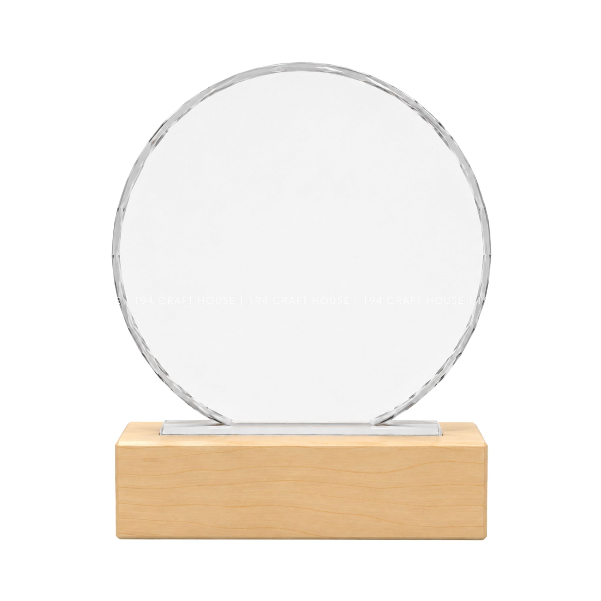 Personalized Crystal Award with Wooden Base: Custom Plaques, Awards and Trophies Corporate Gift for Clients, Employee Recognition Gift, Appreciation Gifts, Company Anniversary Gifts, Achievement Award.
