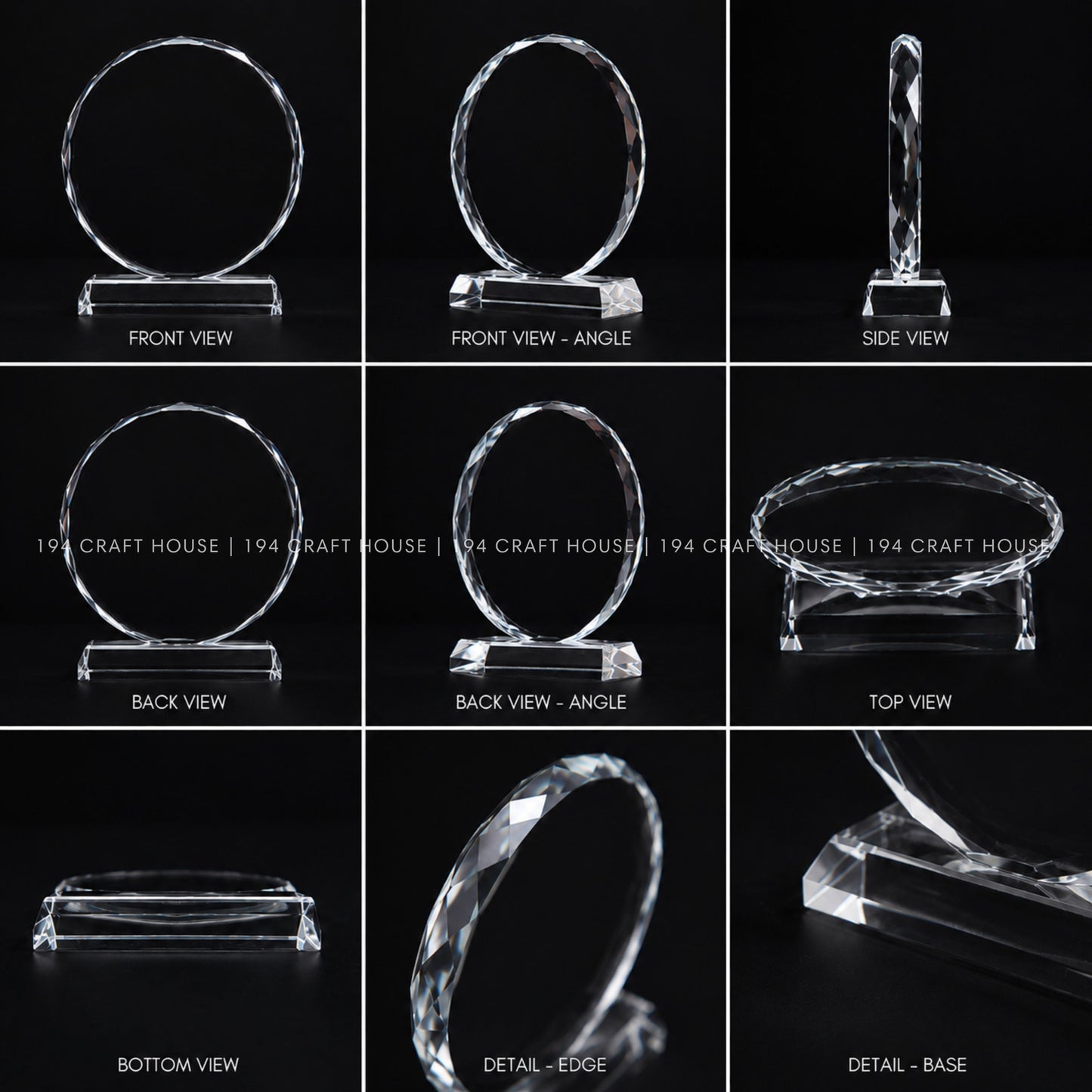 Custom Crystal Award Plaque: Personalized Corporate Gifts Recognition and Milestone Achievements for Employee Recognition Gifts, Clients Appreciation Gifts, Retirement Gifts, Company Anniversary Gifts