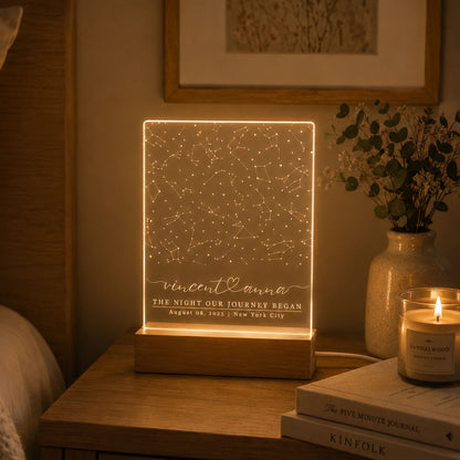 Custom Night Sky Star Map LED Light