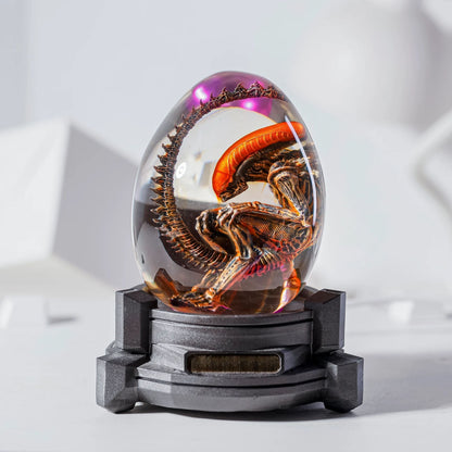 Sci-Fi Alien Xenomorph Resin Egg Lamp
