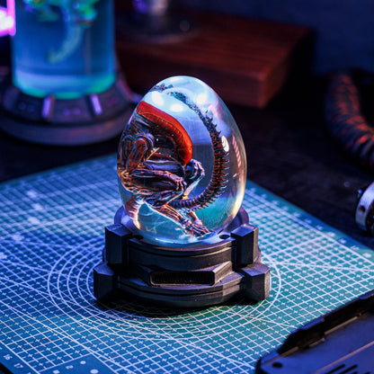 Sci-Fi Alien Xenomorph Resin Egg Lamp