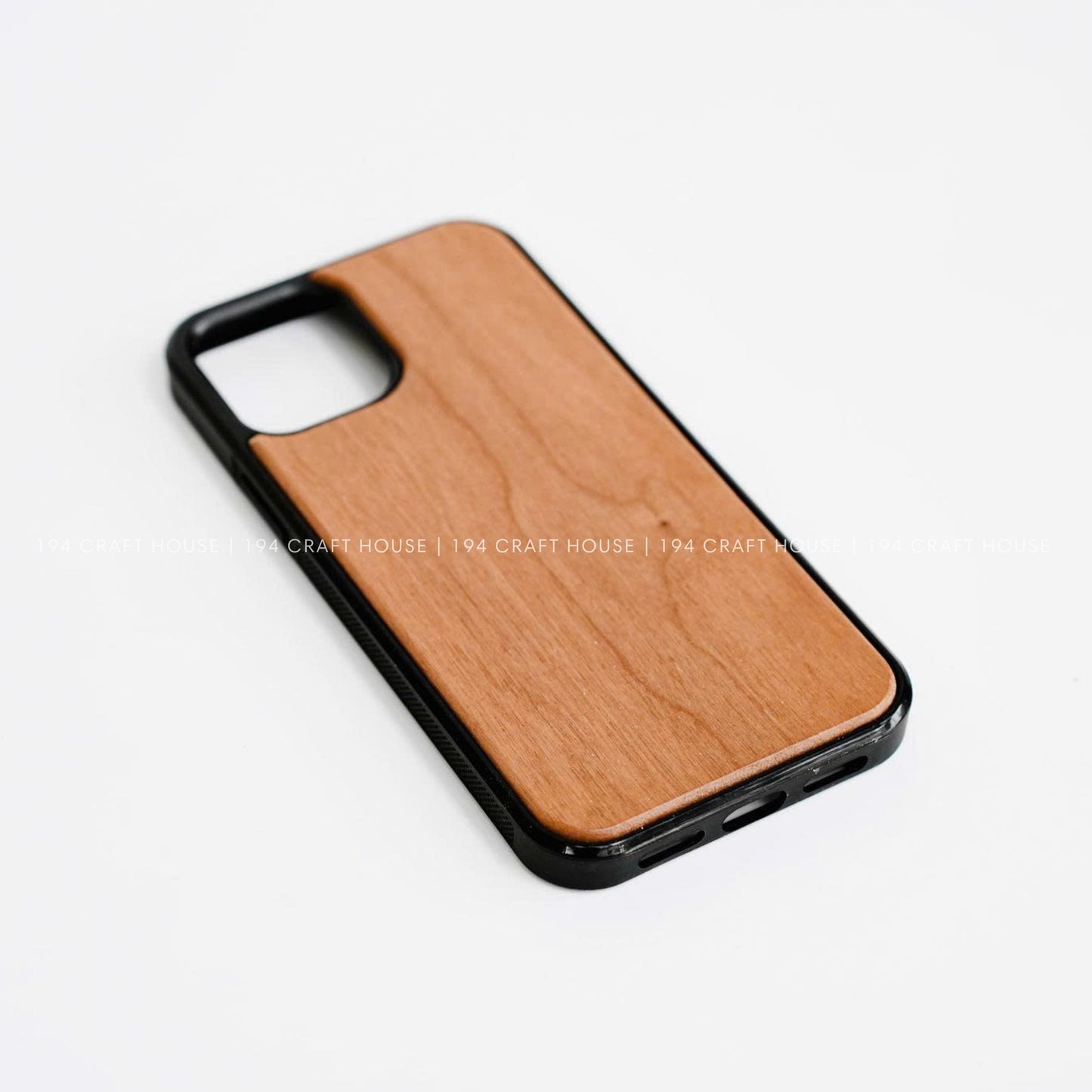 Custom Cherry Wooden iPhone Case: Personalized Office Gifts for Professional & Corporate Gifts