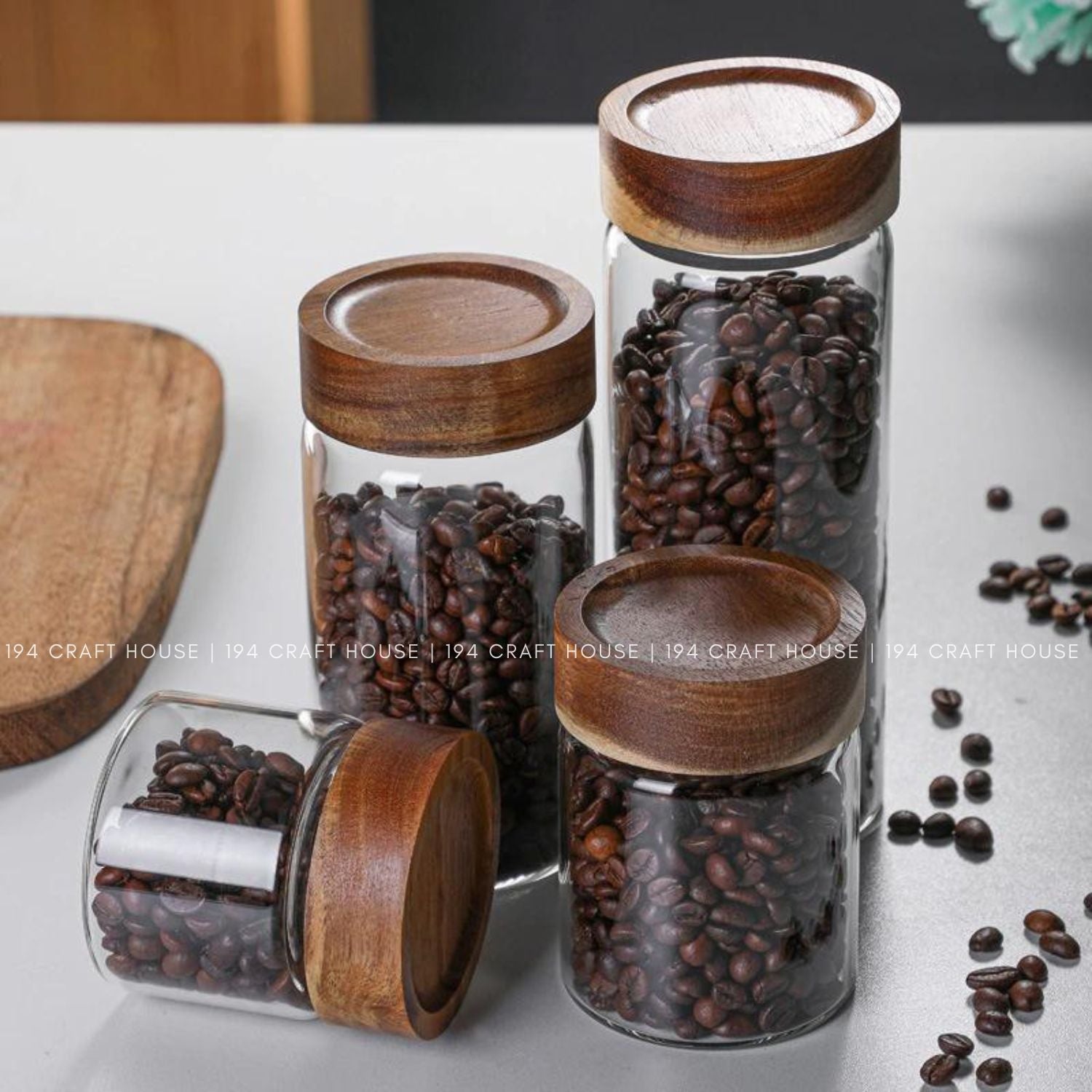 V-046-Food Jar Glass Container