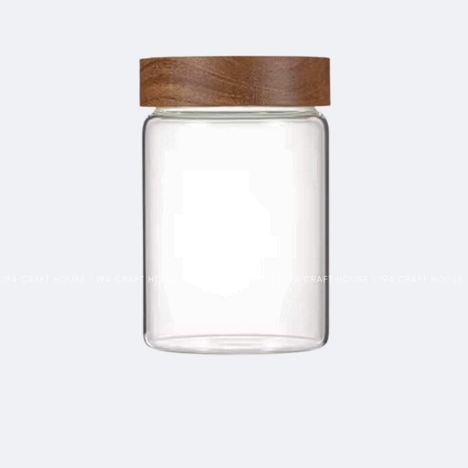 V-050-Cookie Container Glass Jar