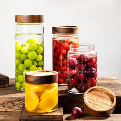 V-051-Stash Glass Jar Food Storage