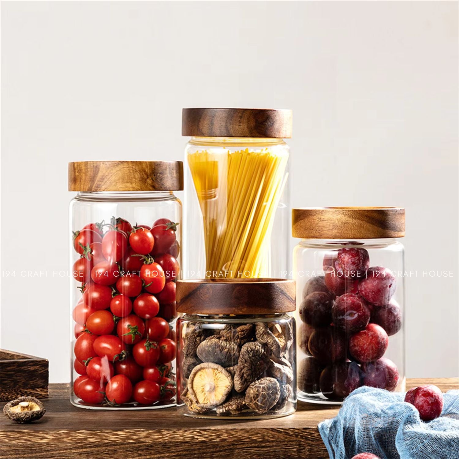 V-051-Stash Glass Jar Food Storage