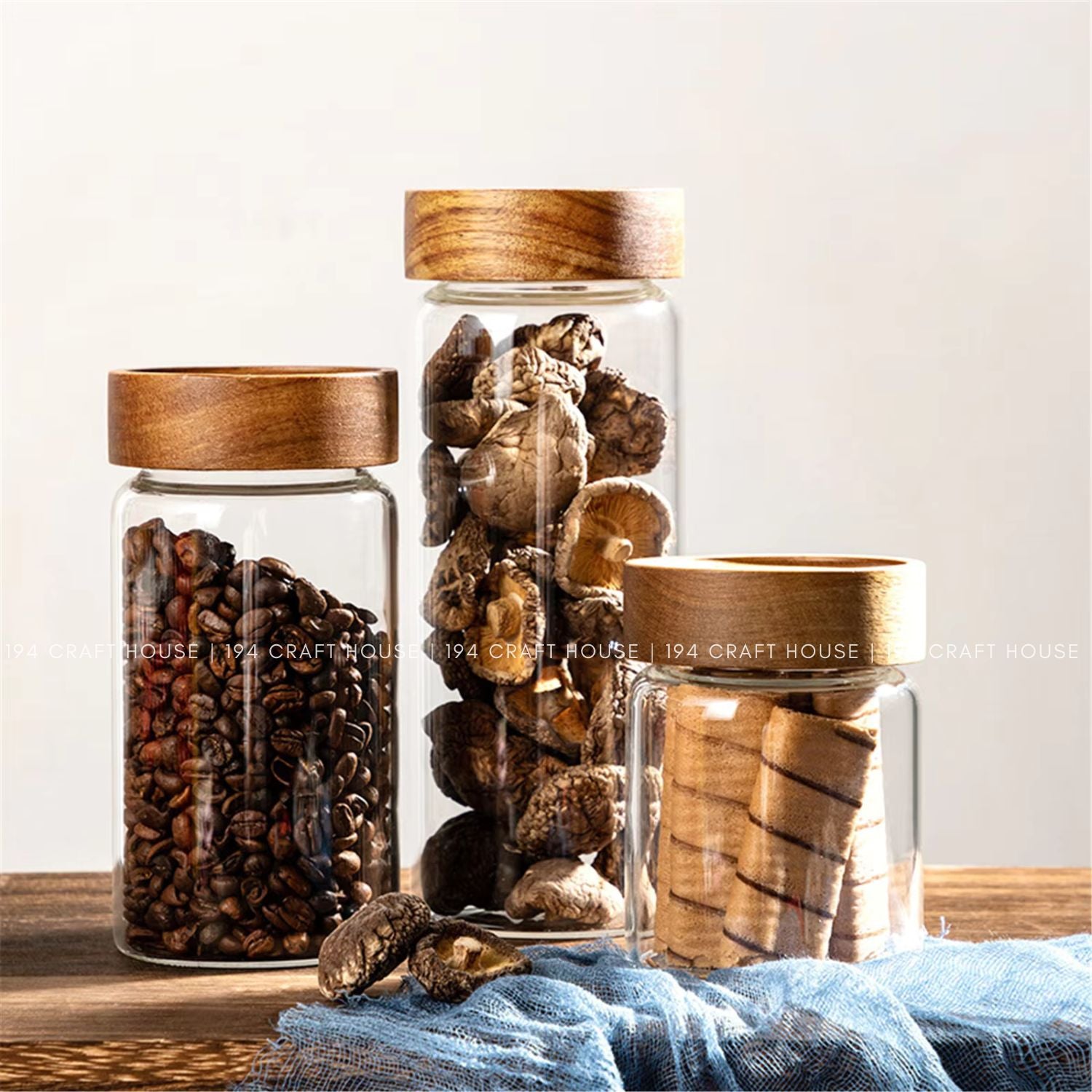 V-051-Stash Glass Jar Food Storage