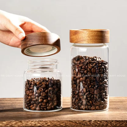 V-051-Stash Glass Jar Food Storage