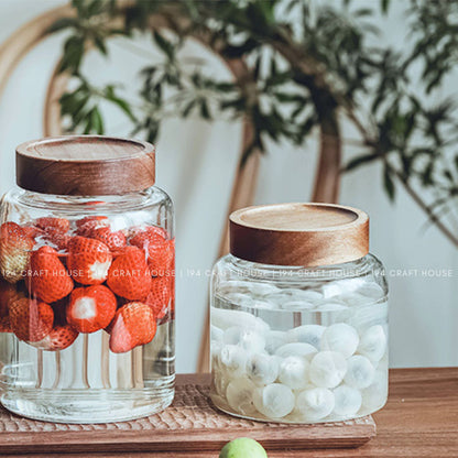 V-052-Pantry Glass Jar Storage