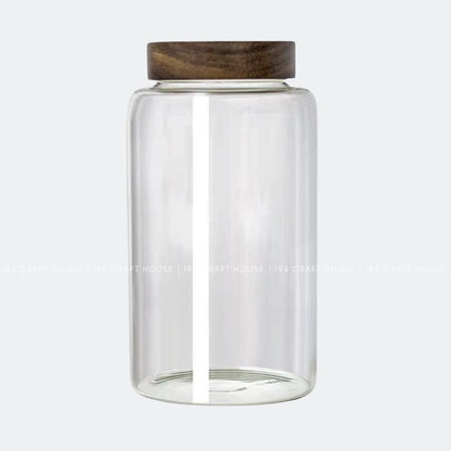 V-054-Large Glass Jar Container