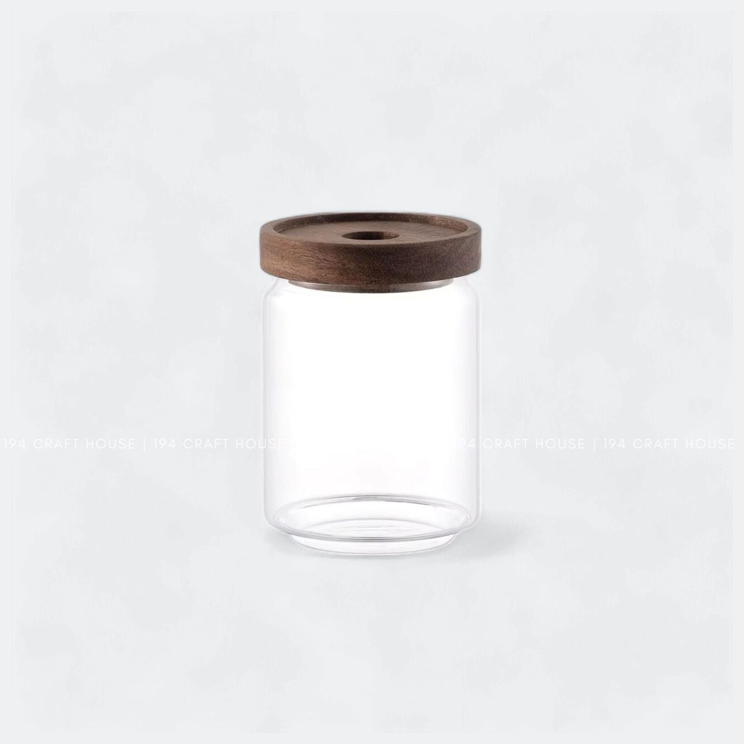 Glass Jar Food Storage Stackable Lid