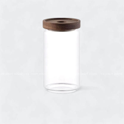 1000ml Glass Jar Airtight Canister Pantry Organization