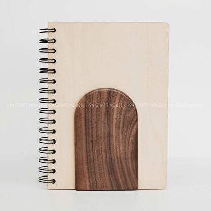 Custom Engraved Walnut Wooden Bookend: Personalized gift for Book Lover
