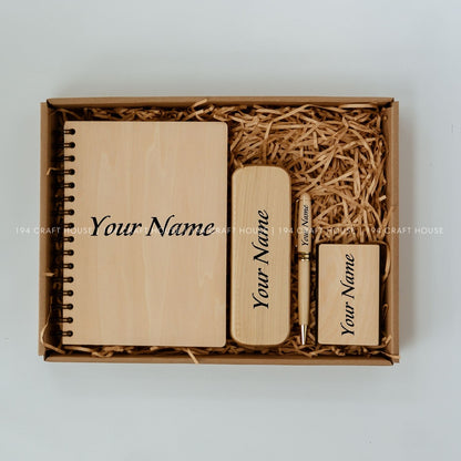 I Love You Mom: Engraved Maple Notebook