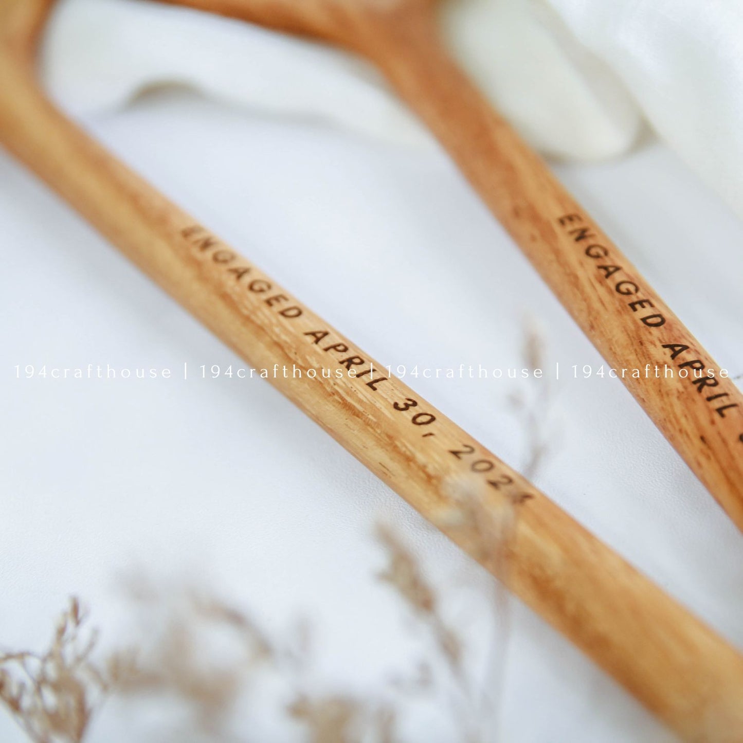 Wooden Heart Shaped Spoon Large Size - Kitchen Serving Utensil - 194 Craft House