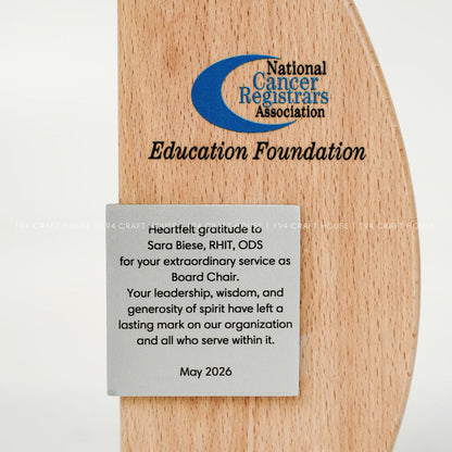 Custom Wooden Trophy & Award: Personalized Corporate Gift for Employee Appreciation Gift, Recognition Gift, Business Gift for Clients, Event Gifts, Honor Gifts, Promotion Gifts