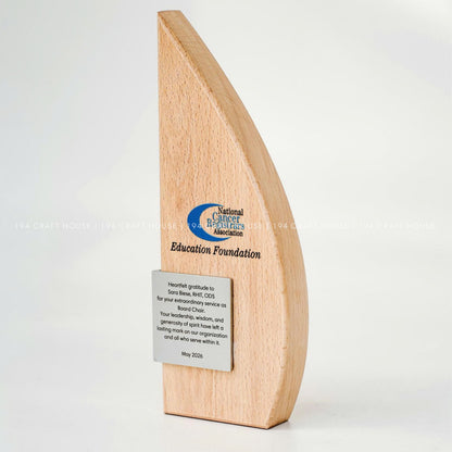 Custom Wooden Trophy & Award: Personalized Corporate Gift for Employee Appreciation Gift, Recognition Gift, Business Gift for Clients, Event Gifts, Honor Gifts, Promotion Gifts