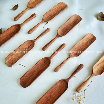 Handcrafted Wooden Tea Spoons - Measuring Spoons