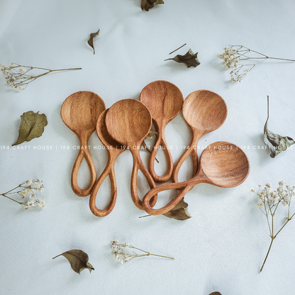 Handcrafted Small Wooden Spoon Measuring Spoon