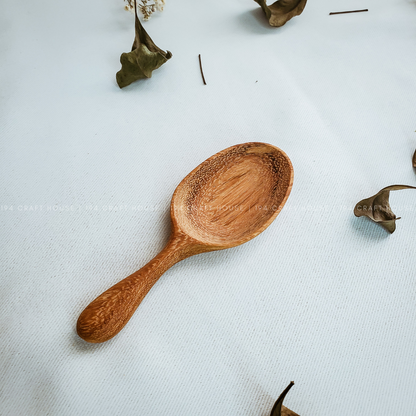 Handcrafted Wooden Cooffe Tea Spoon Measuring Spoon