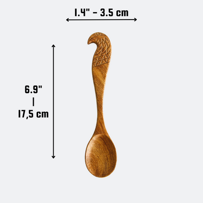 Handcrafted Wooden Unique Design Spoon