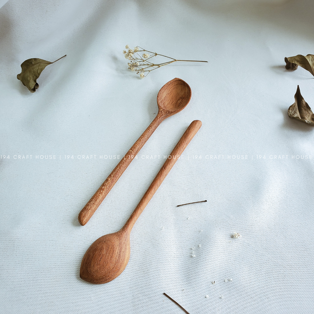 Handcrafted Vintage Wooden Spoon - Kitchen Cooking Utensils